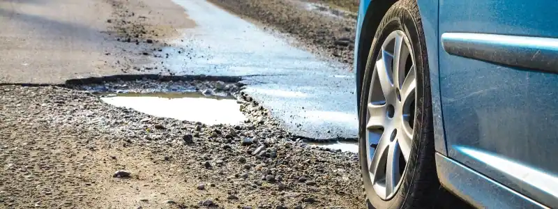 Potholes on Roads