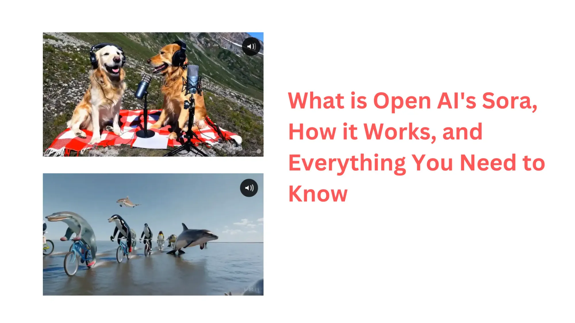 What Is Open AI's Sora - Everything You Need To Know