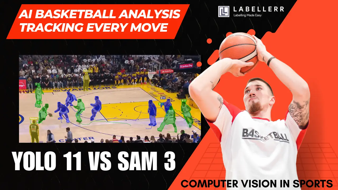 YOLO11 vs SAM3: End-to-End AI-Based Basketball Analytics System