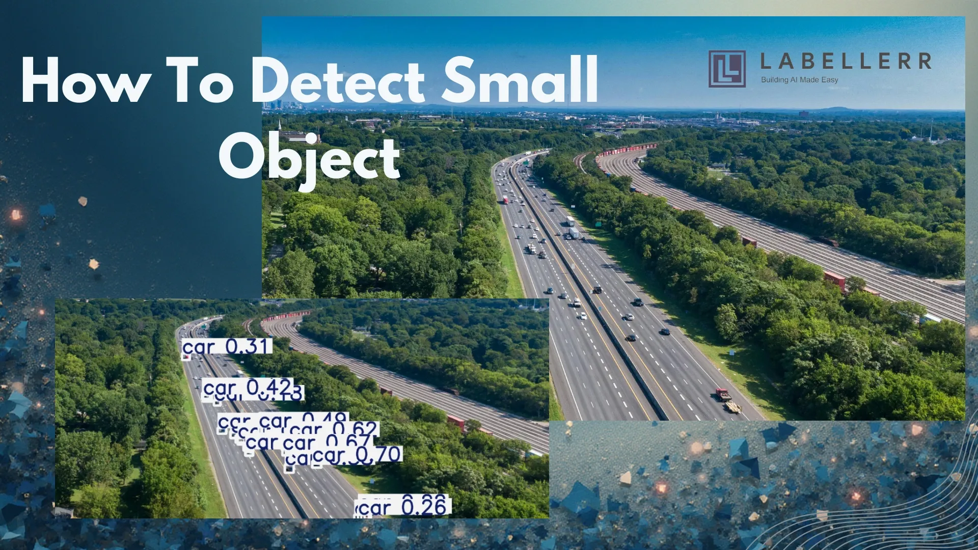 Small object detection using SAHI