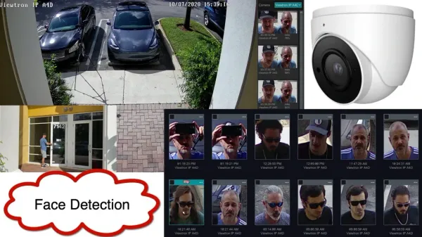 Security and Surveillance Using Face Detection Systems