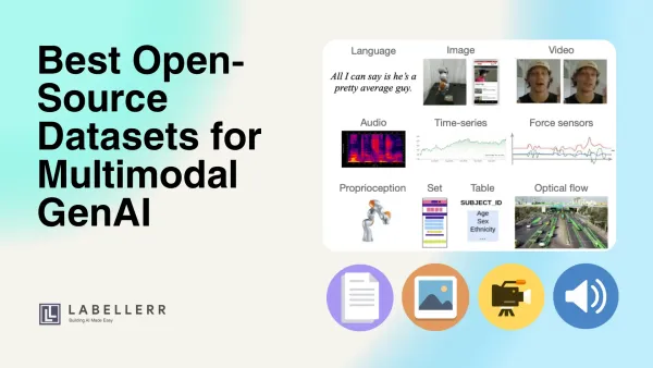 Top Open-Source Datasets for Multimodal Generative AI Models 2024