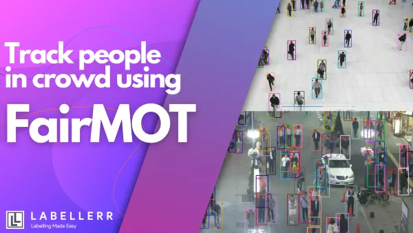 FairMOT for crowd tracking