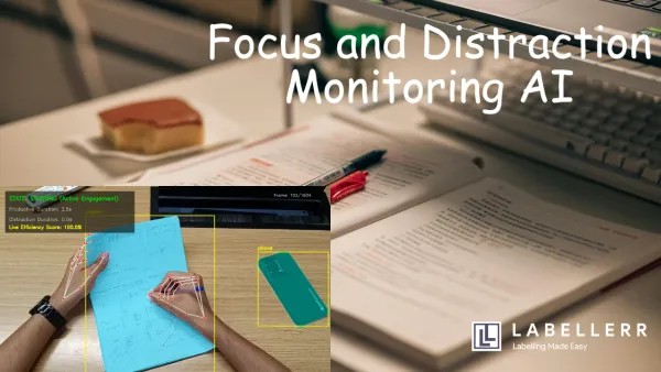 Real-Time Focus and Distraction Monitoring AI