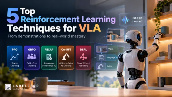 Reinforcement Learning Techniques to Train VLA Models
