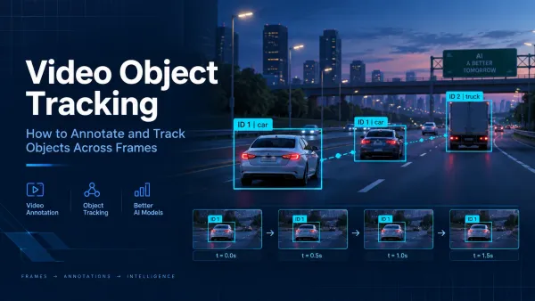 Video Object Tracking: How to Annotate and Track Objects Across Frames