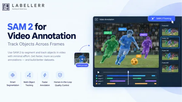 SAM 2 for Video Annotation: Track Object Across Frames